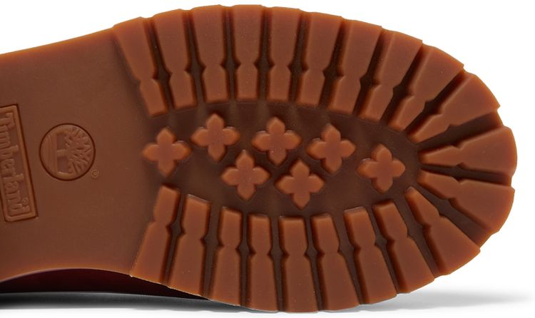 Timberland 6 Inch Premium Junior Burgundy