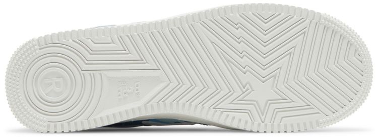 Bapesta Low ABC Camo   Blue