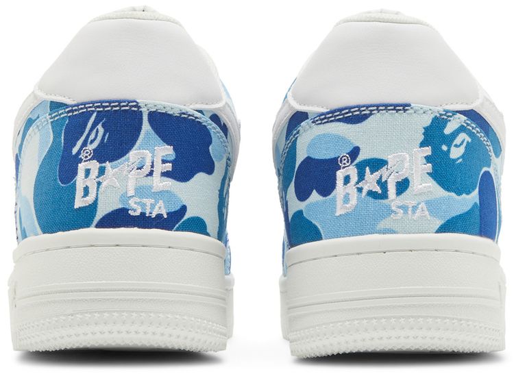 Bapesta Low ABC Camo   Blue