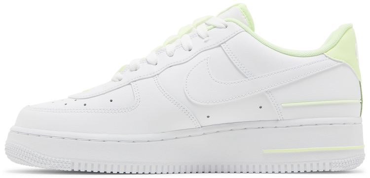 Nike Air Force 1 07 LV8 Double Air Pack   White Barely Volt