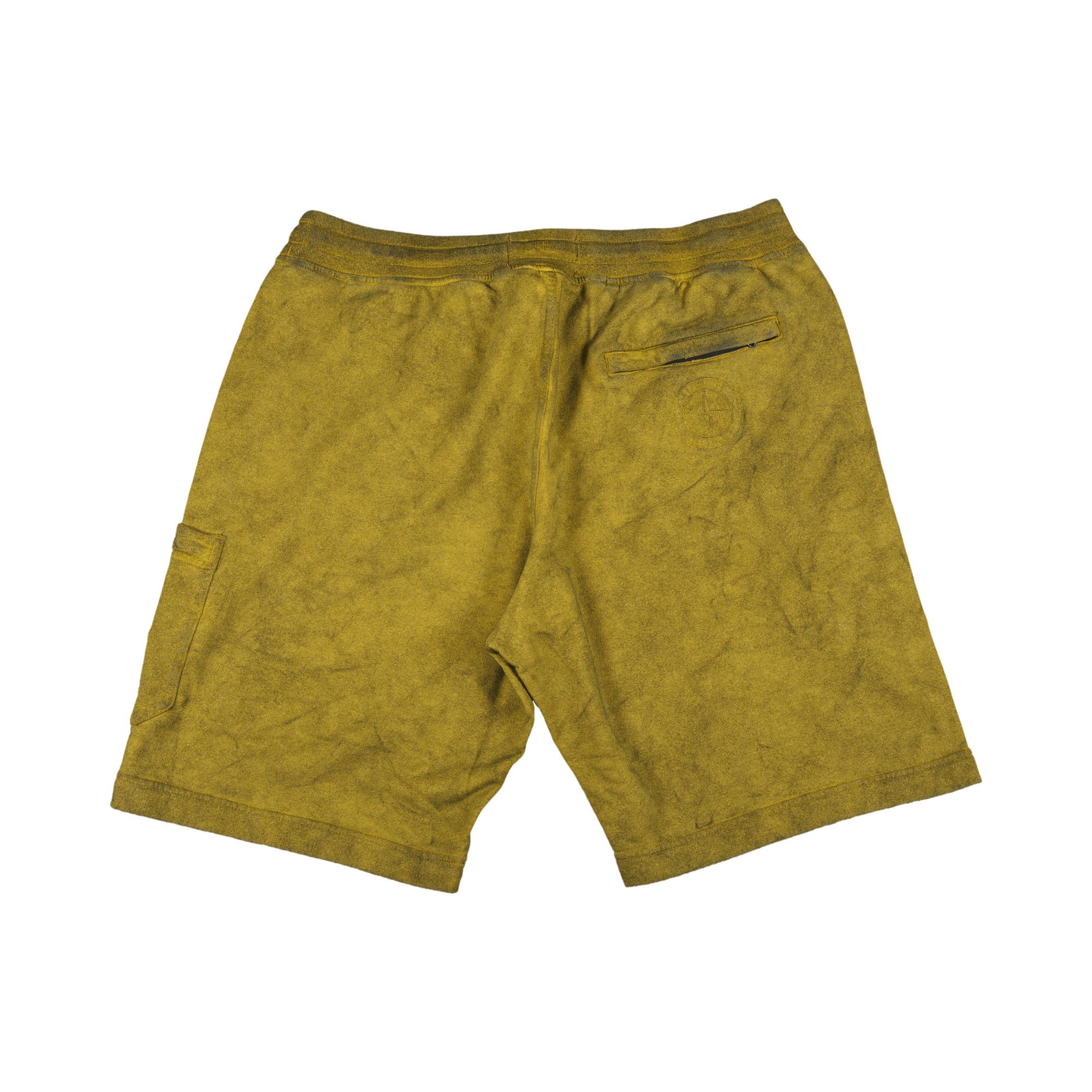 Buy Supreme x Stone Island Sweatshort 'Olive' - SS19SW7 OLIVE | GOAT