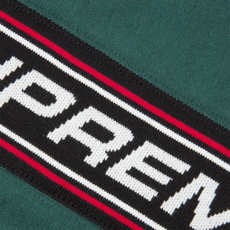 Supreme Text Rib Sweatpant Green