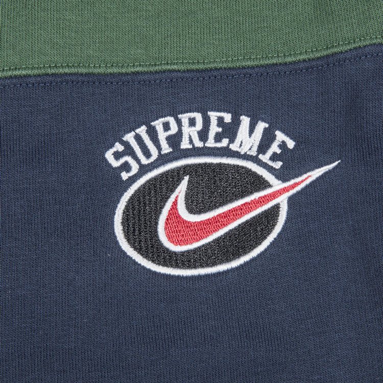 Supreme x Nike Stripe Sweatpant Navy