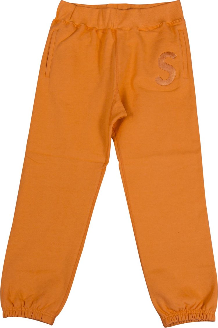 Supreme Tonal S Logo Sweatpant 'Orange'