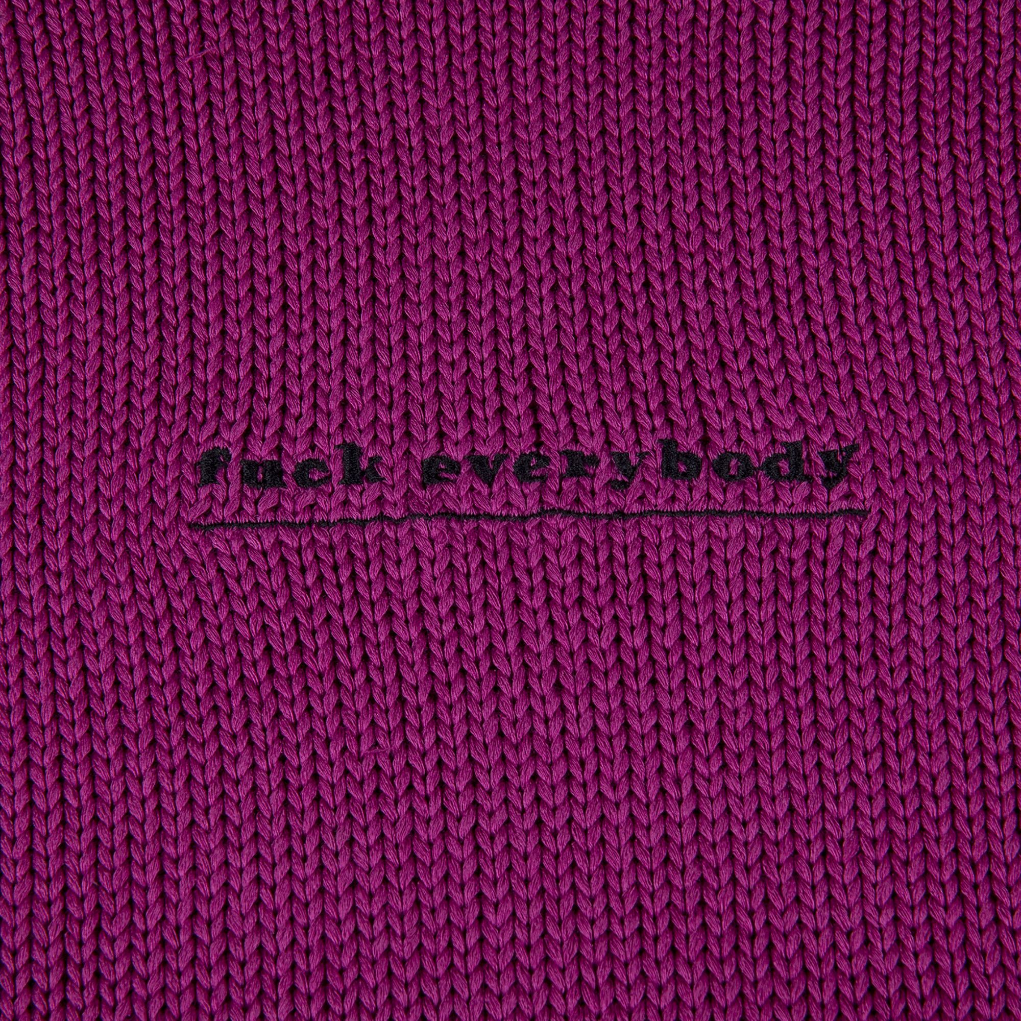 Buy Supreme Fuck Everybody Sweater 'Magenta' - SS19SK11