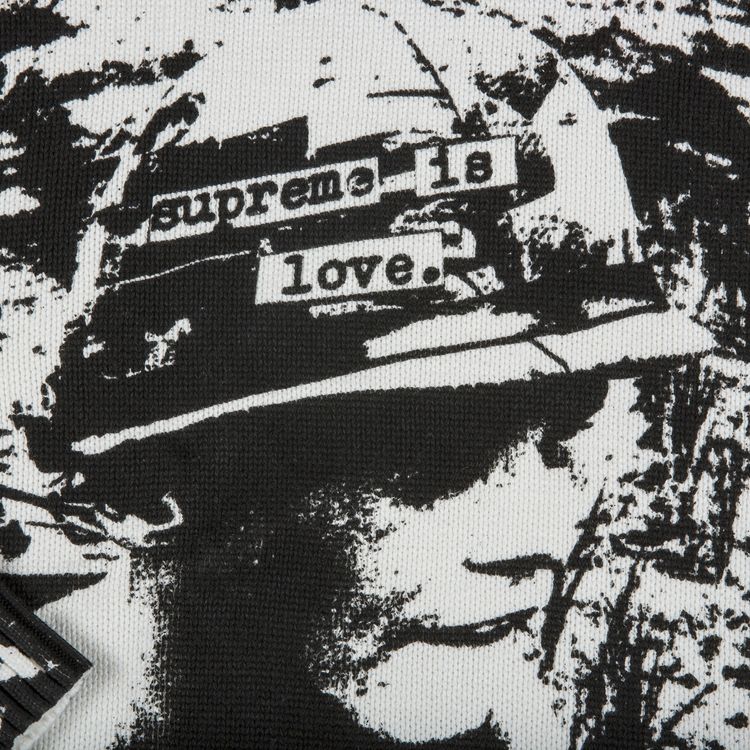 Supreme Is Love Sweater White