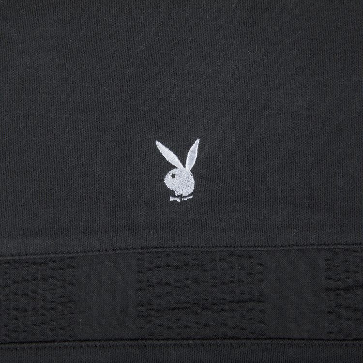 Supreme x Playboy Leisure Zip Up Top Black