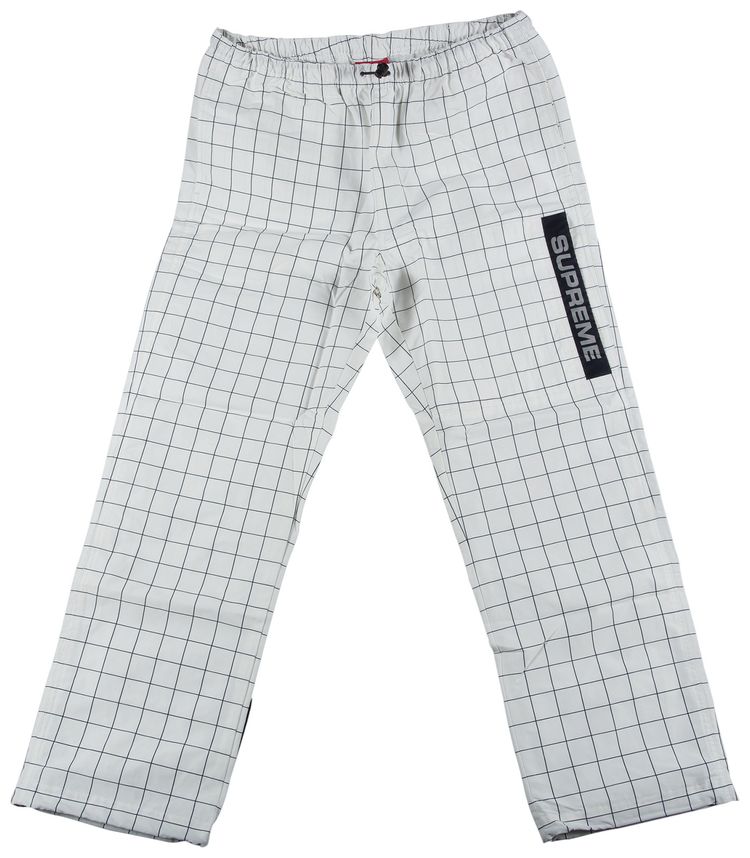 Supreme Heavy Nylon Pant White