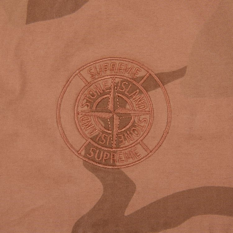 Supreme x Stone Island Camo Cargo Pant Coral