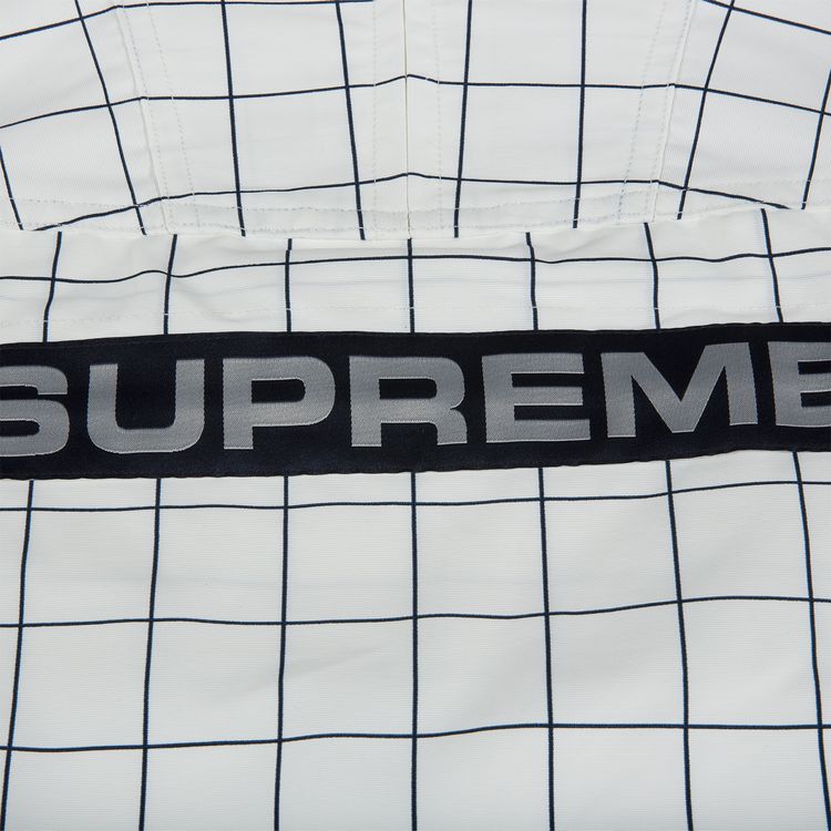 Supreme Heavy Nylon Anorak Windowpane
