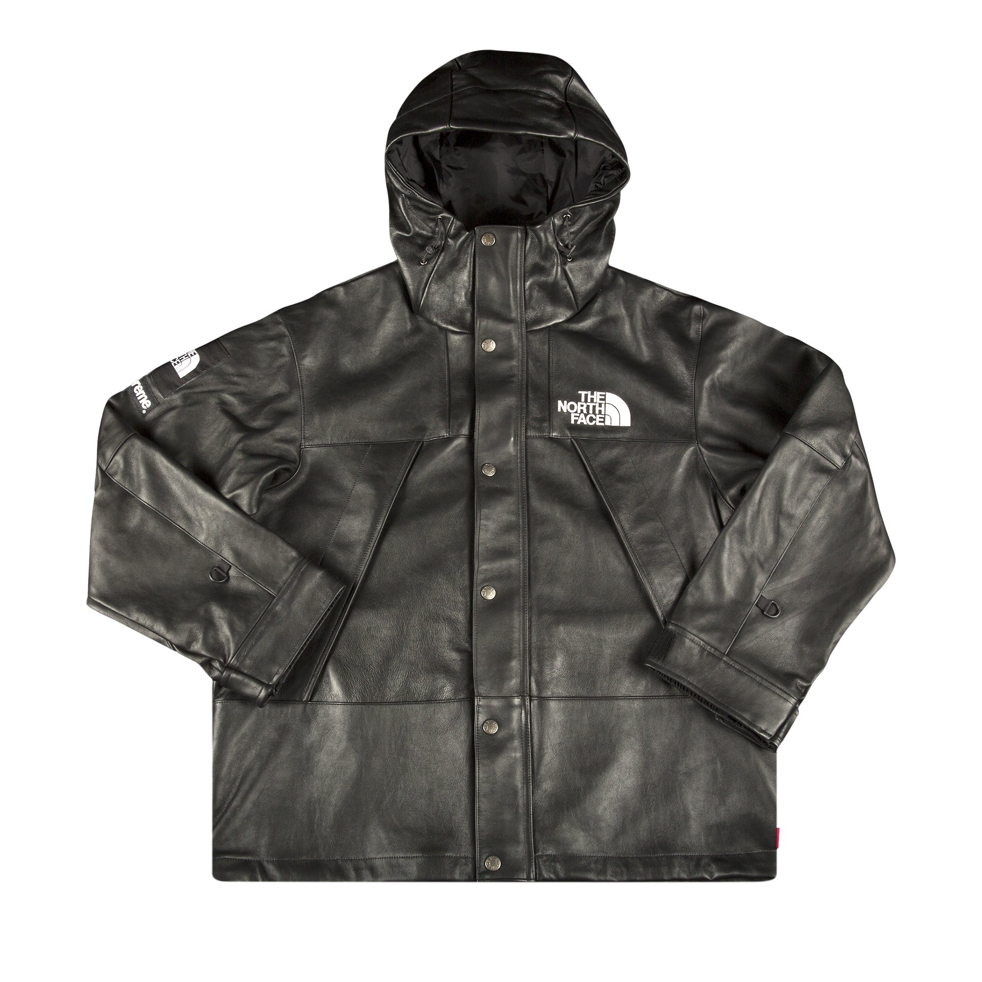 Supreme x The North Face Leather Mountain Parka 'Black'