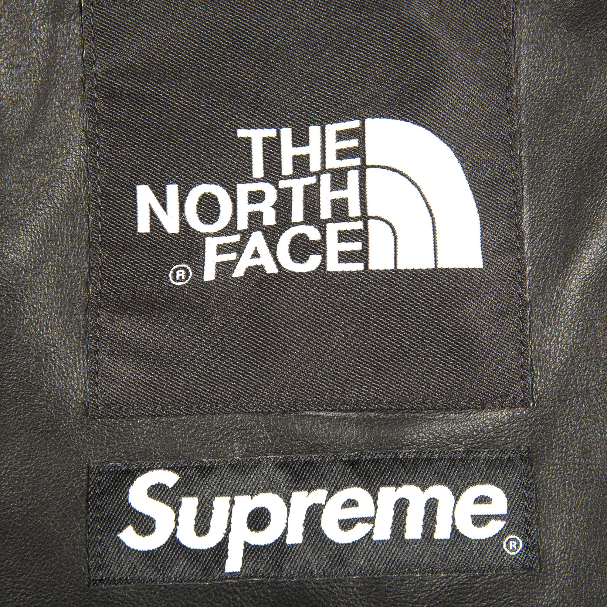 Buy Supreme x The North Face Leather Mountain Parka 'Black