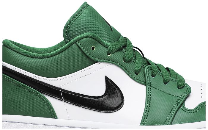 pine green low jordans