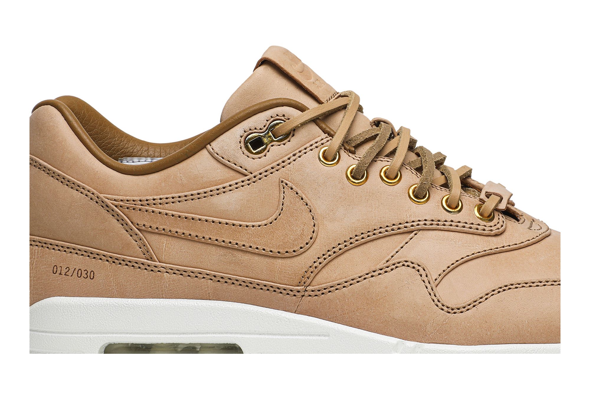 Size 13.0 Air Max 1 Hyper Premium Vachetta Tan Leather