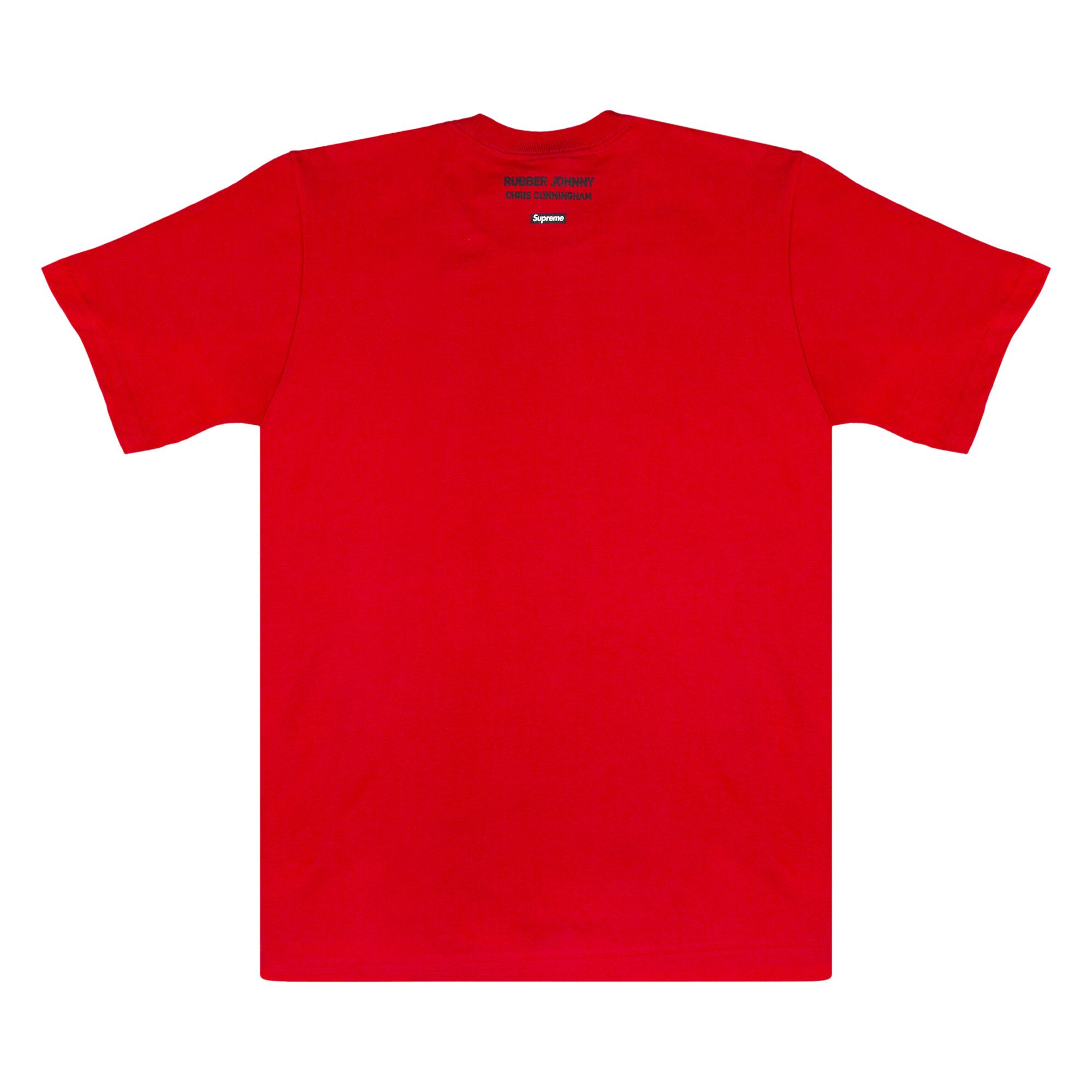 Buy Supreme Chris Cunningam Rubber Johnny T-Shirt 'Red' - FW18T14