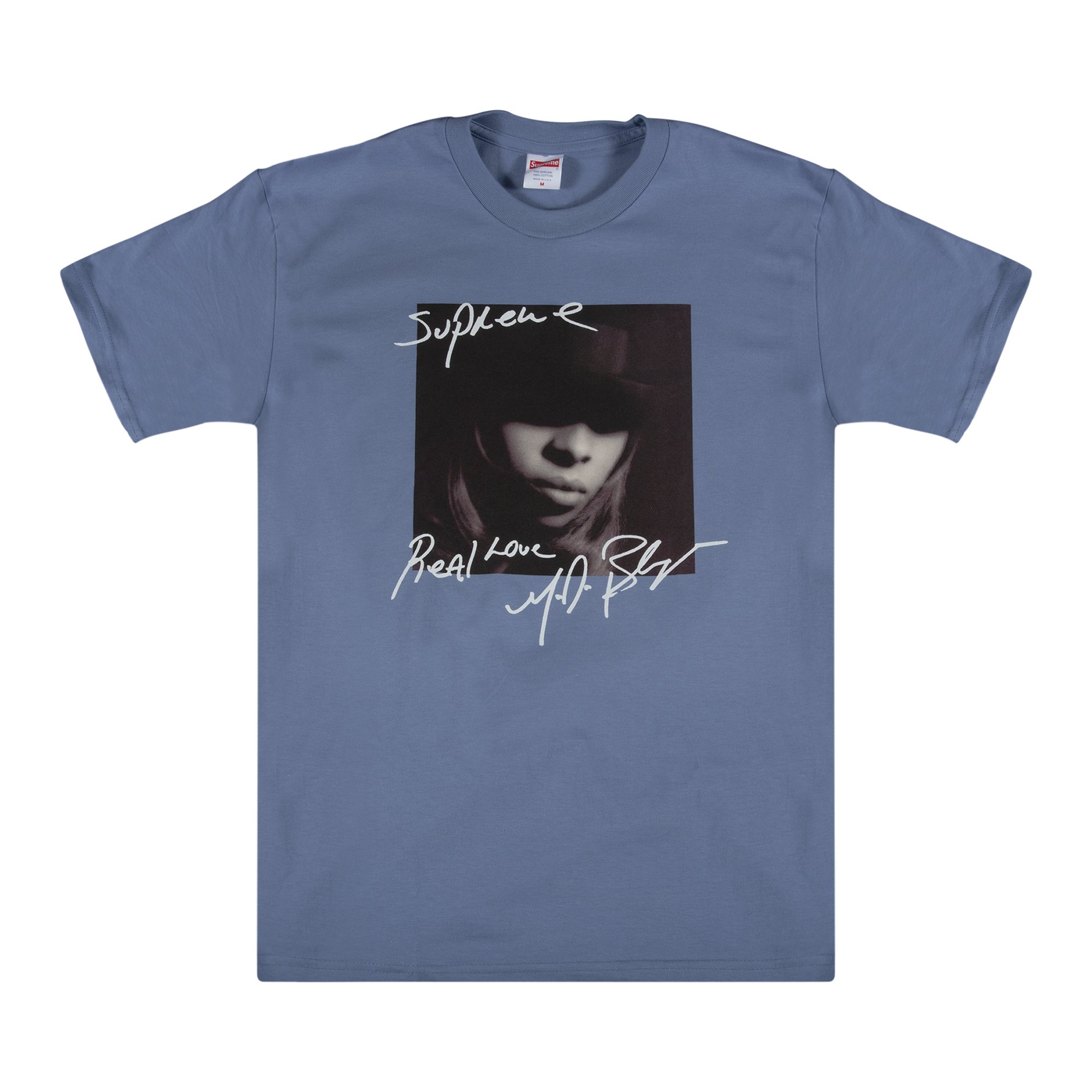 Buy Supreme Mary J. Blige T-Shirt 'Slate' - FW19T23 SLATE | GOAT CA