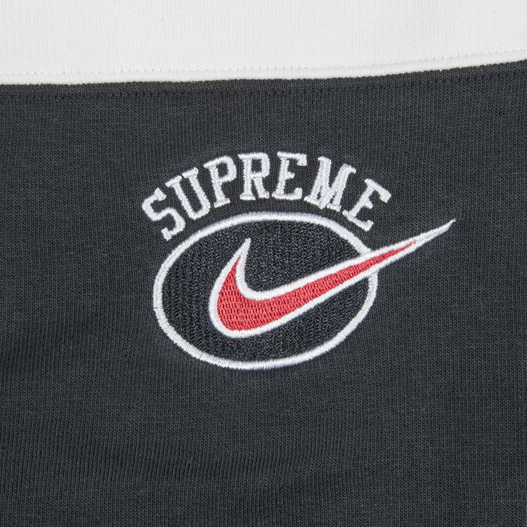 Supreme x Nike Stripe Sweatpant Black