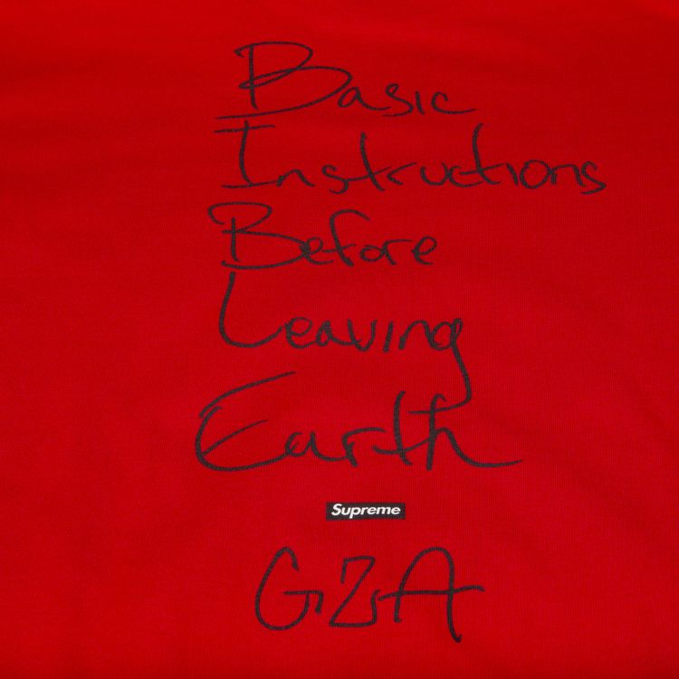 Supreme Liquid Swords T Shirt Red