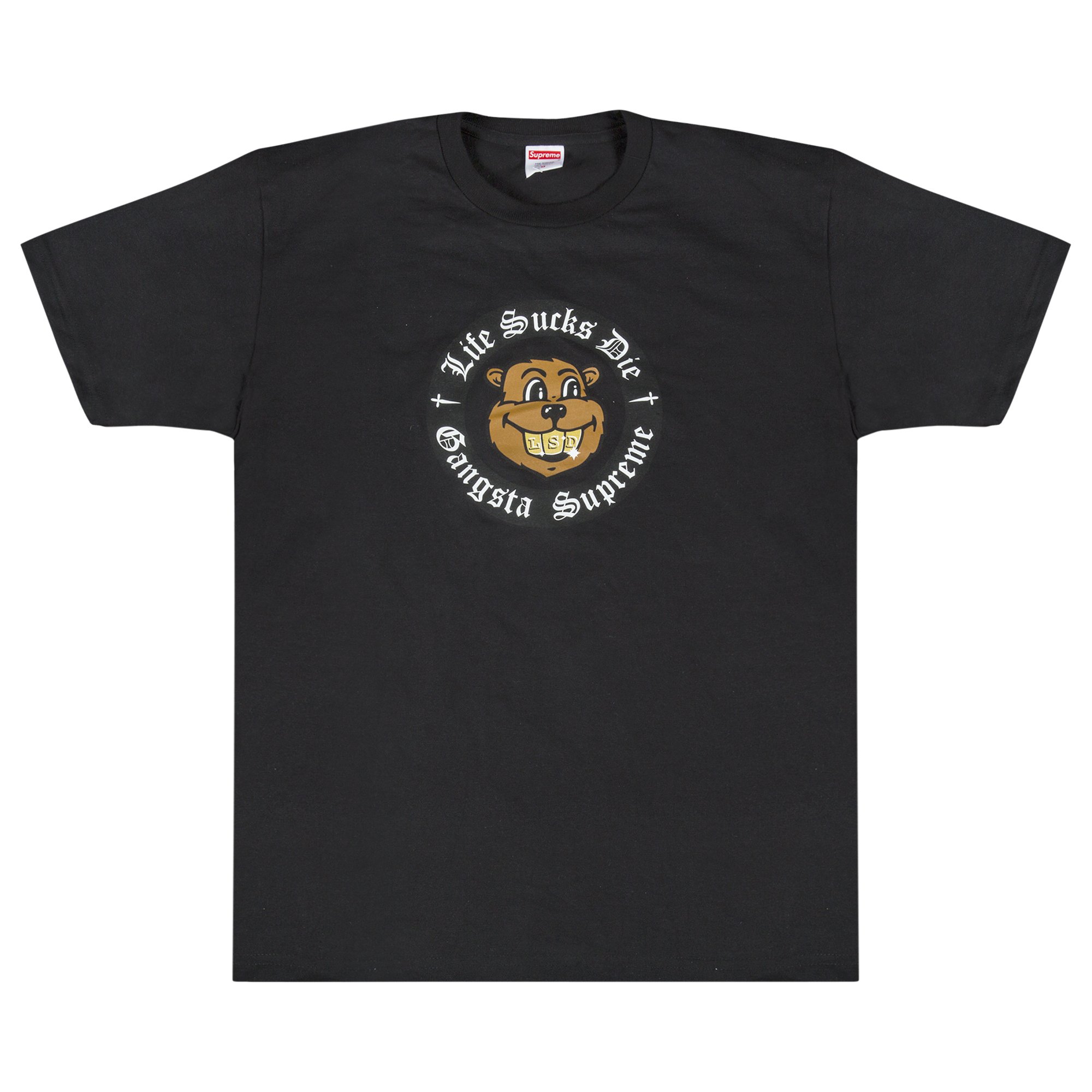 Buy Supreme Life Sucks Die T-Shirt 'Black' - FW18T39 BLACK | GOAT
