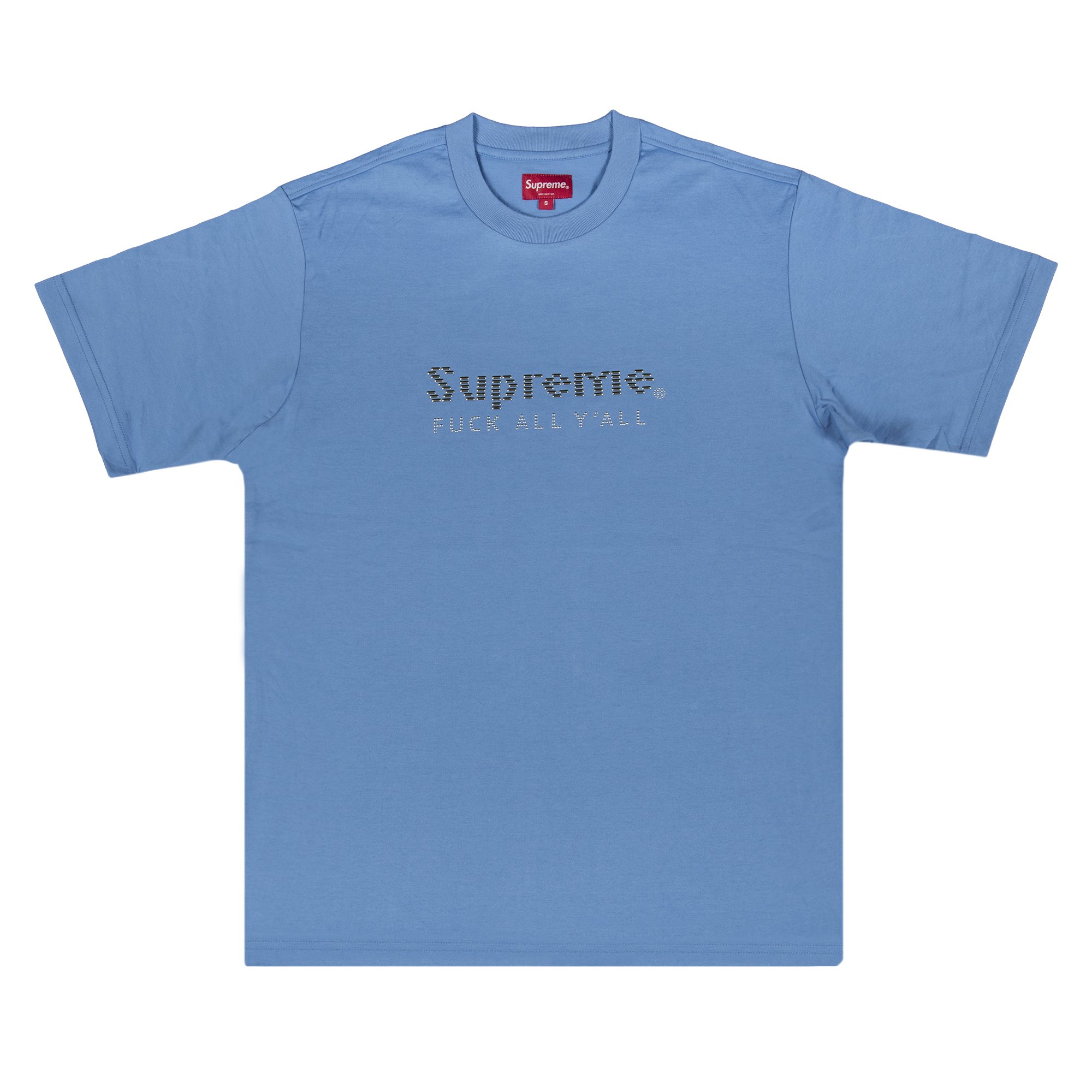 Buy Supreme Gold Bars T-Shirt 'Blue' - SS19KN53 BLUE | GOAT CA