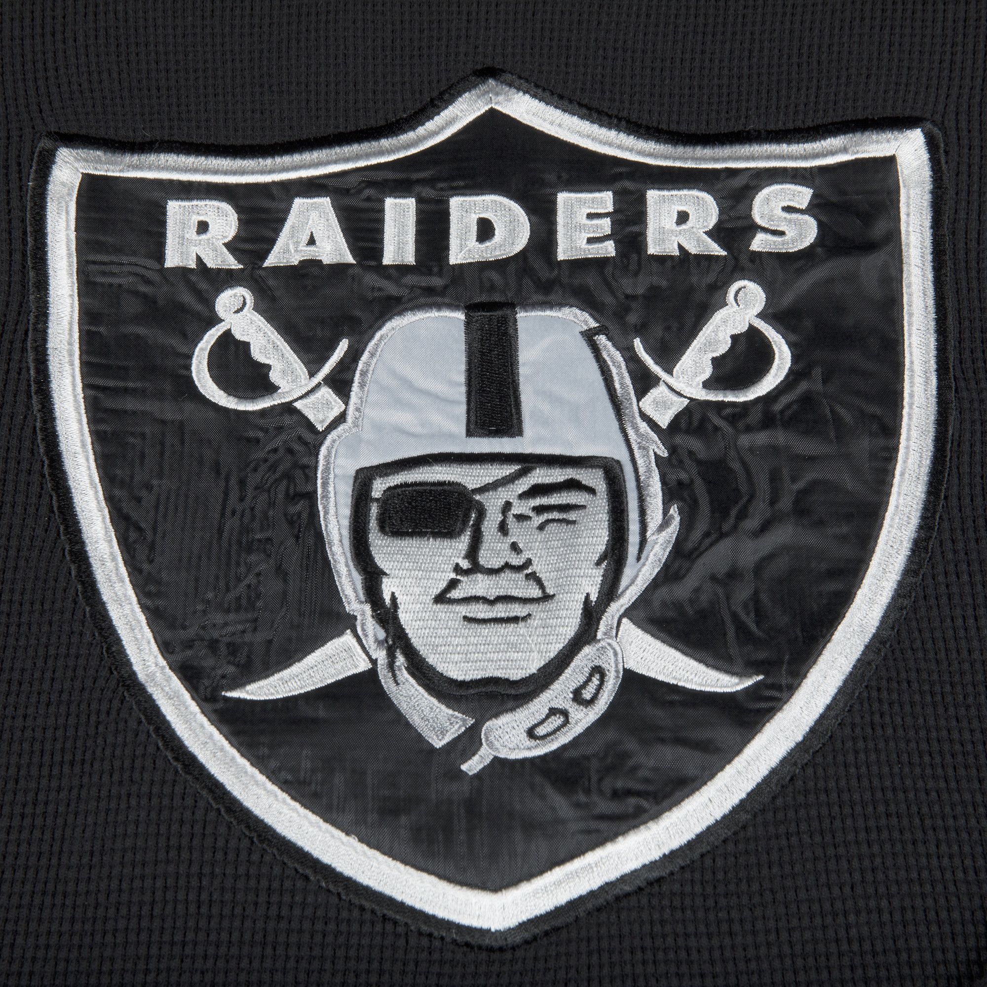Buy Supreme x NFL Raiders '47 Thermal 'Black' - SS19KN60