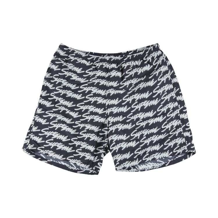 Supreme Signature Script Logo WaterShort（BRAND NEW Supreme 