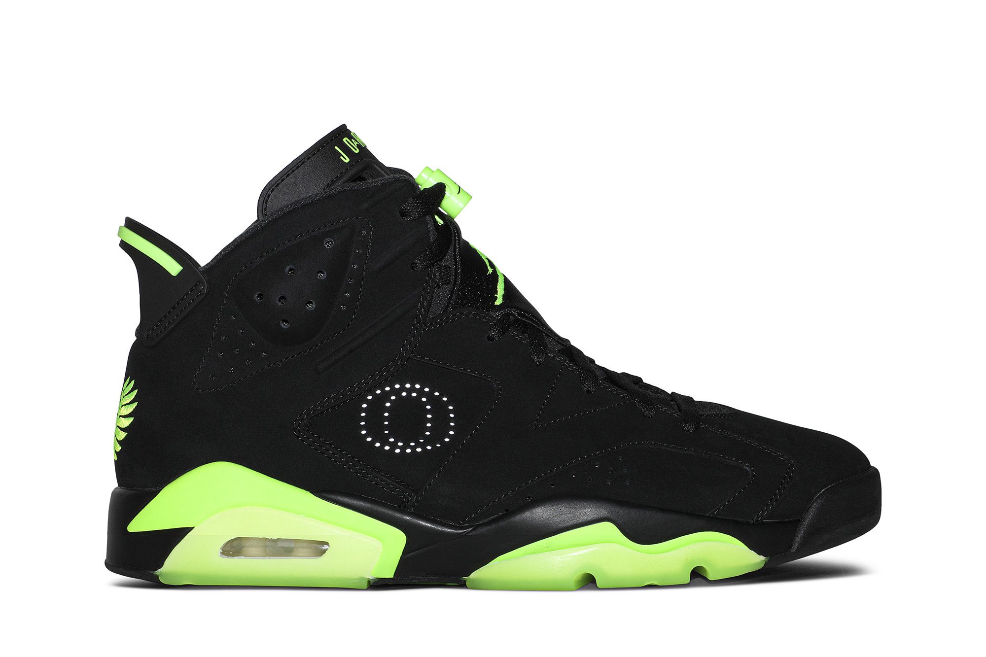 Size 12.0 Air Jordan 6 Retro Oregon Ducks PE