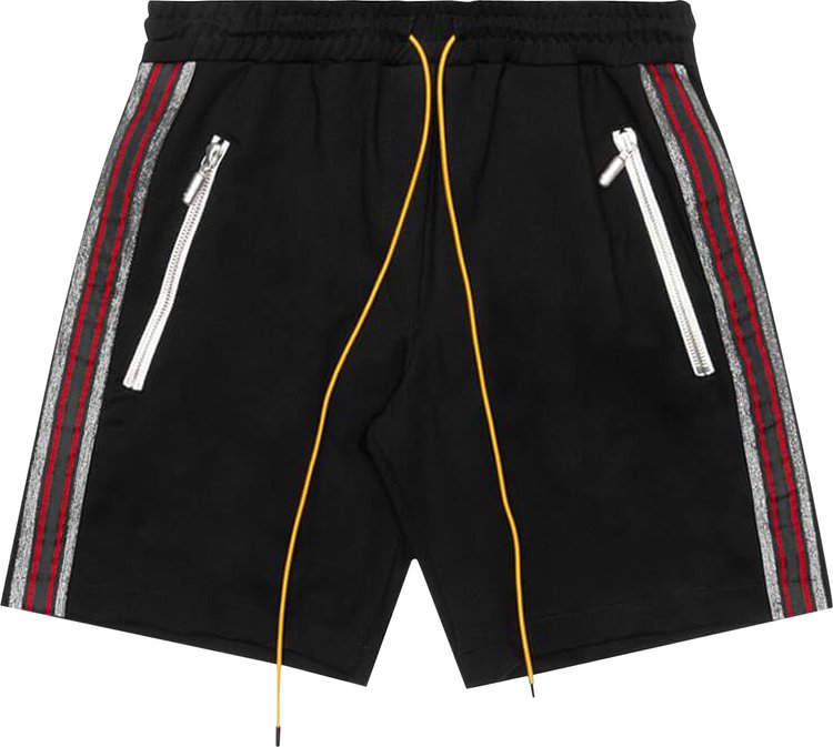 Rhude Traxedo Shorts 'Black/Red'