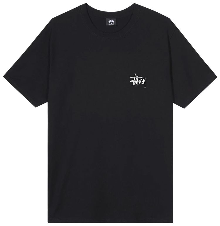 Stussy Basic Stussy Tee Black
