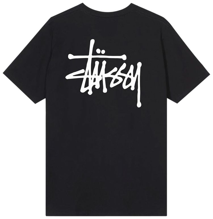 Stussy Basic Stussy Tee Black