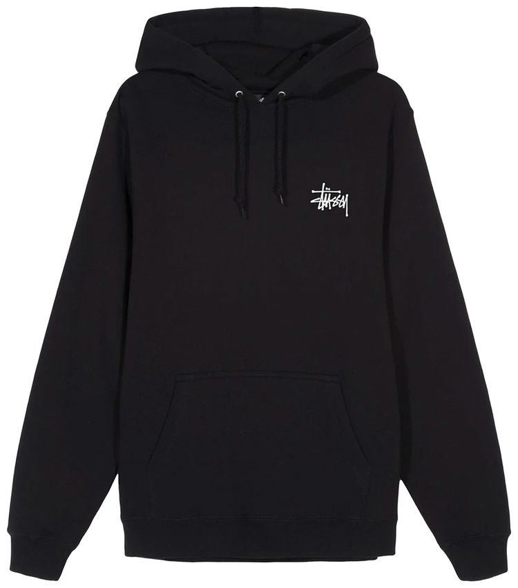 Stussy Basic Stussy Hood Black
