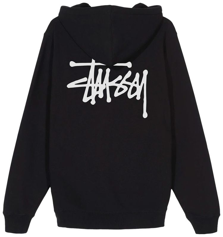 Stussy Basic Stussy Hood Black