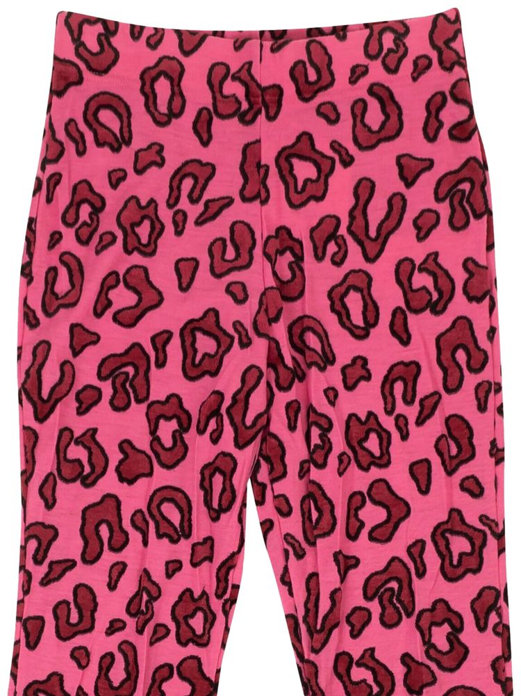 Ambush Leopard Jersey Pants Pink