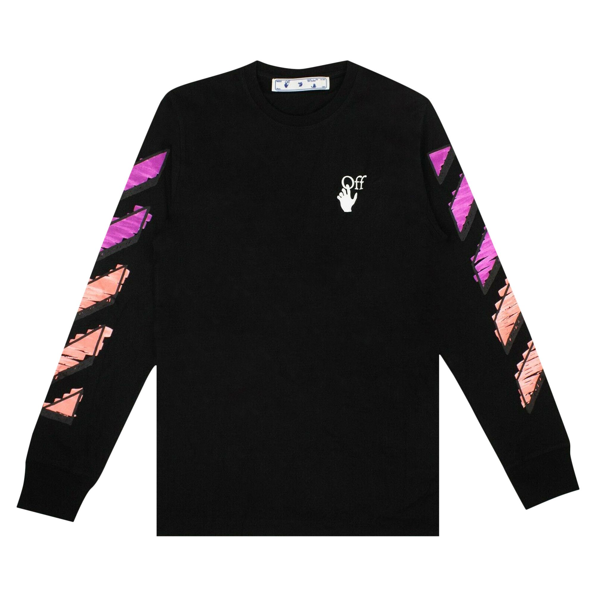 Off white long sales sleeve shirt white