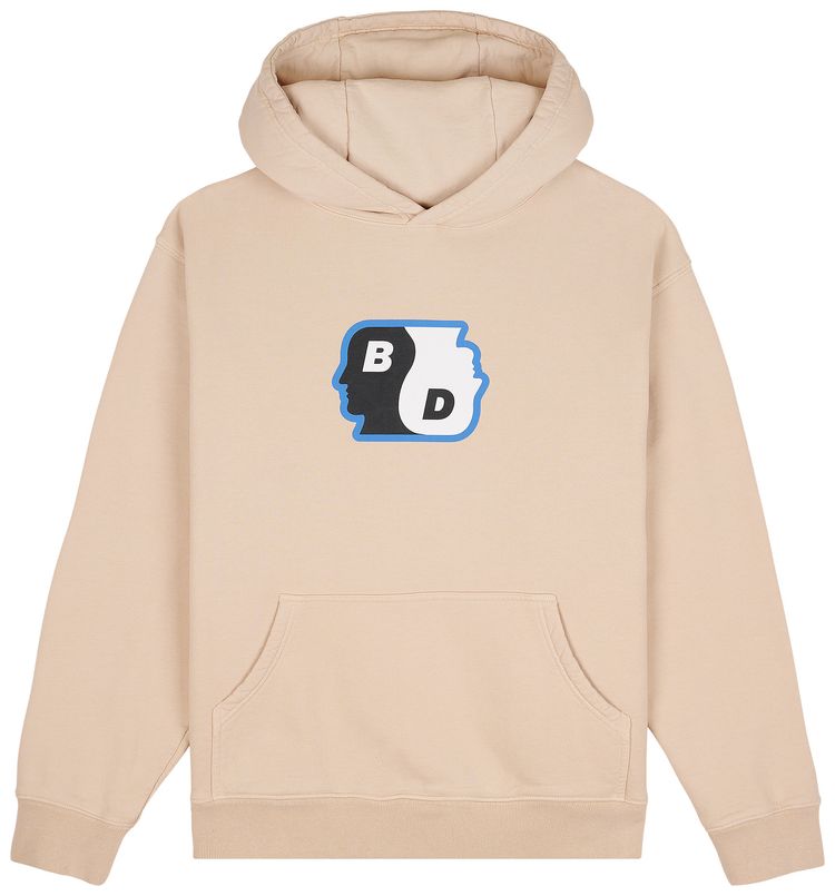 Brain Dead Yin Yang Hoodie Taupe