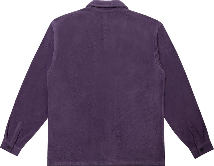 Brain Dead Polar Fleece Shirt Purple