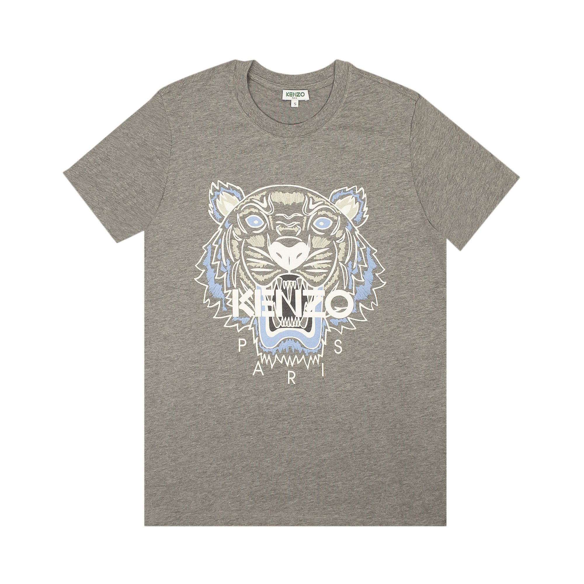 T shirt on sale kenzo gris