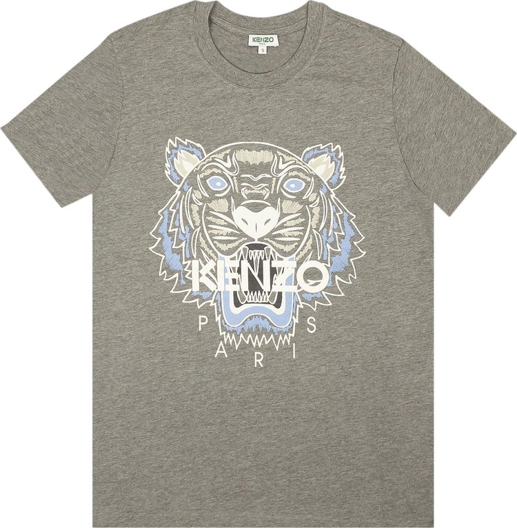 Kenzo Classic Tiger Short-Sleeve T-Shirt 'Grey'