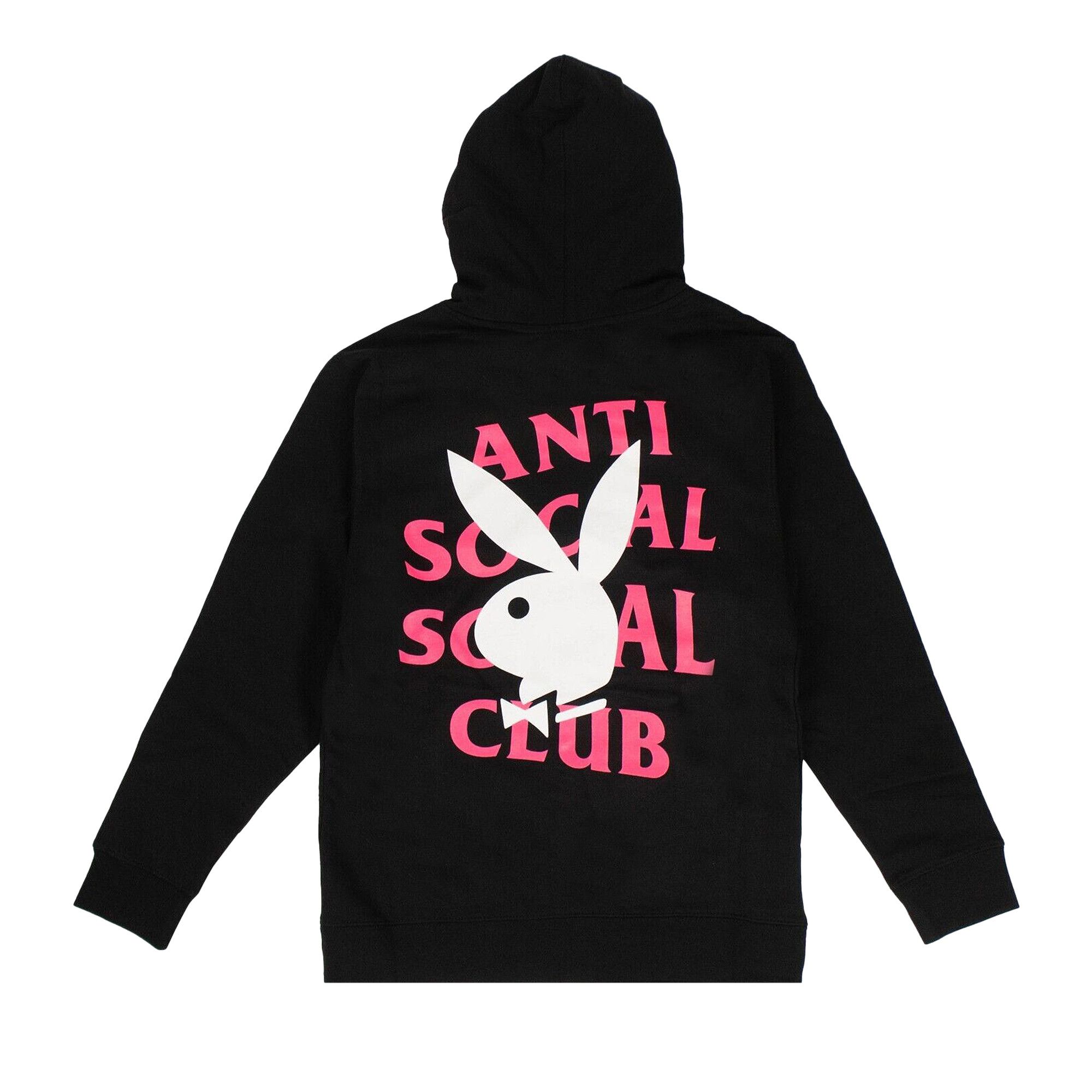 Size m Anti Social Social Club x Playboy Remix Hoodie Black
