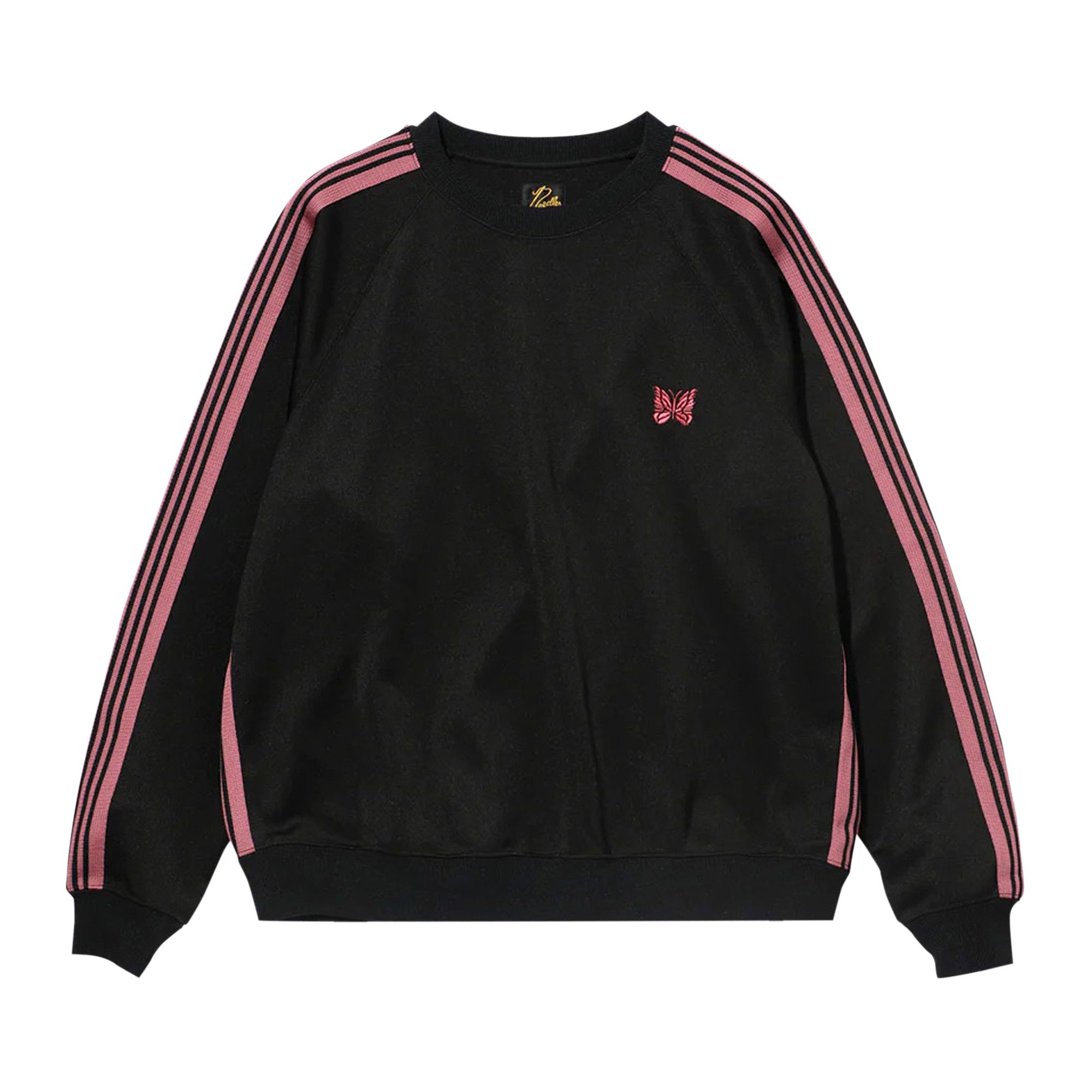 Buy Needles Track Crewneck Shirt 'Faded Black' - LQ228 FADE
