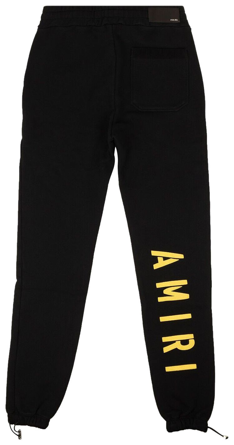 Amiri Military Stencil Sweatpant Black
