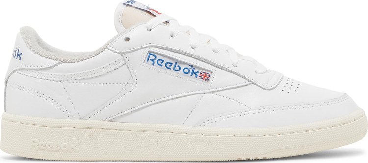 Reebok Men's Club C 85 Fitness Shoes, White Vector Blue, 36/38.5 EU:  : Fashion