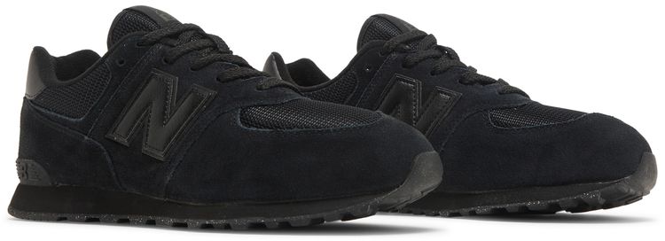 New Balance 574 Big Kid Core Pack   Black