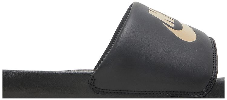 Nike Victori One Slide Black Metallic Gold