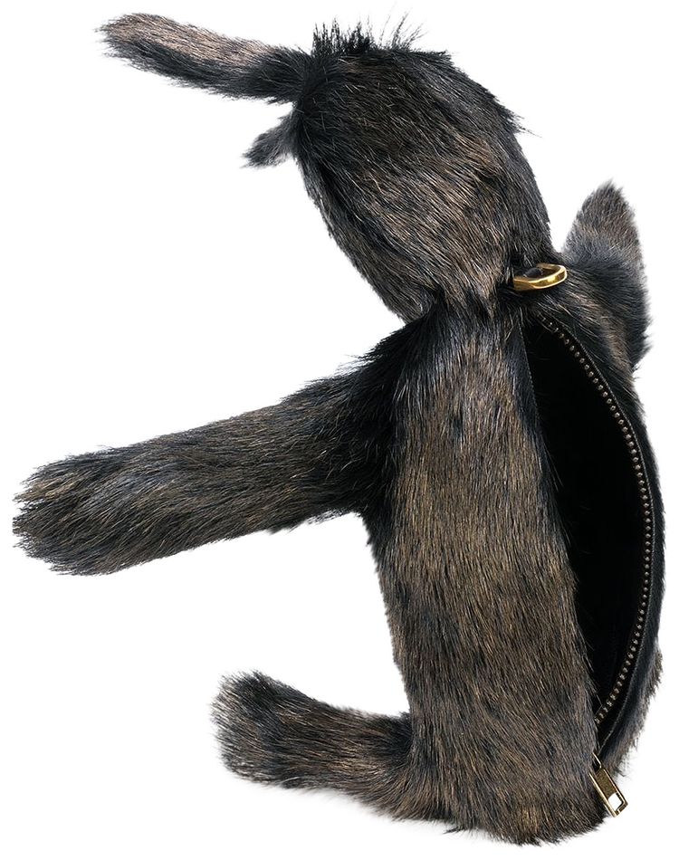 Rick Owens Hun Fat Bunny Bag Bronze