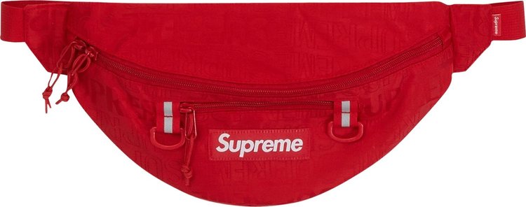 Download Supreme Fanny Pack - A Woman Wearing A Red Bag