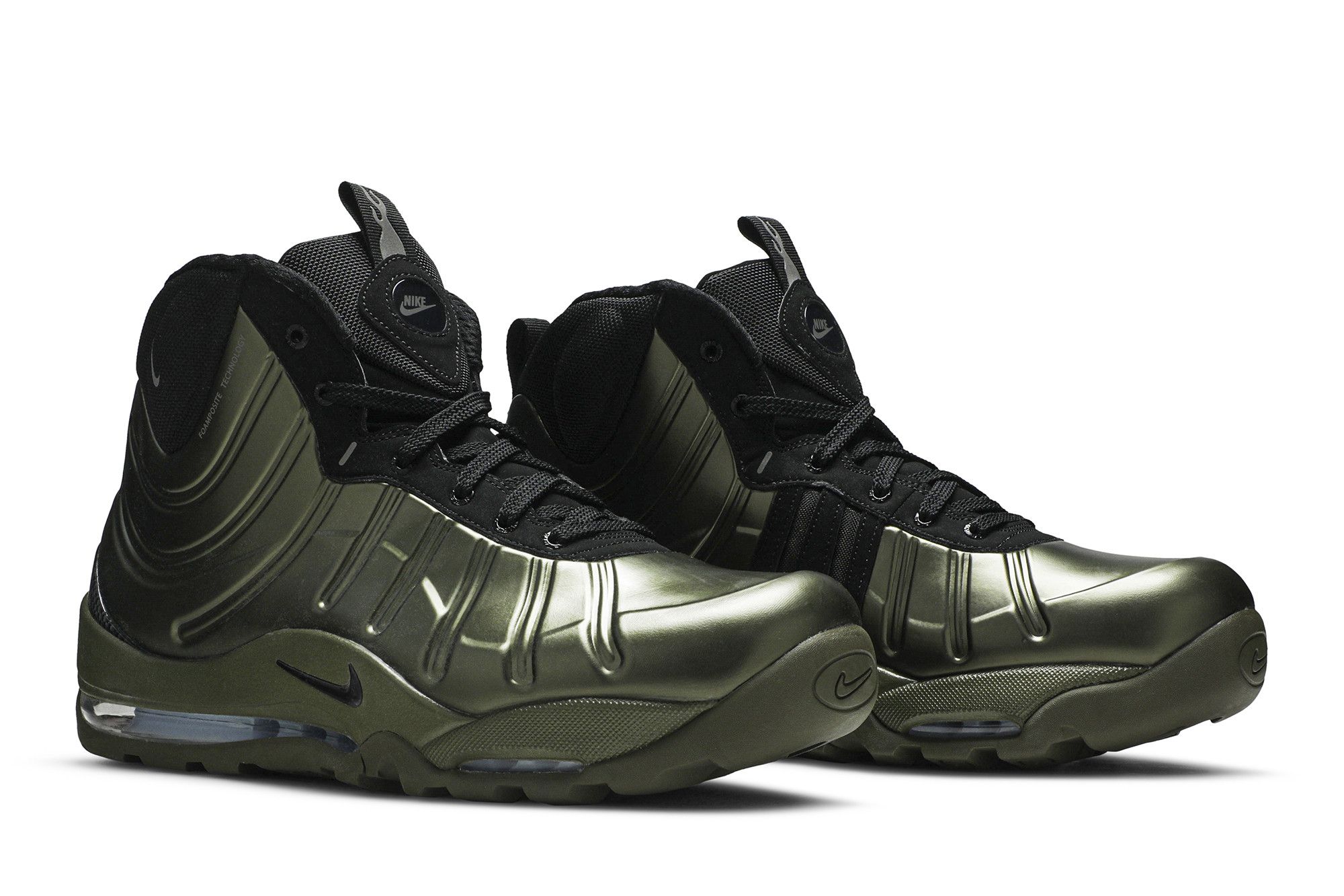 Buy Air Bakin Posite Medium Olive 618056 200 GOAT