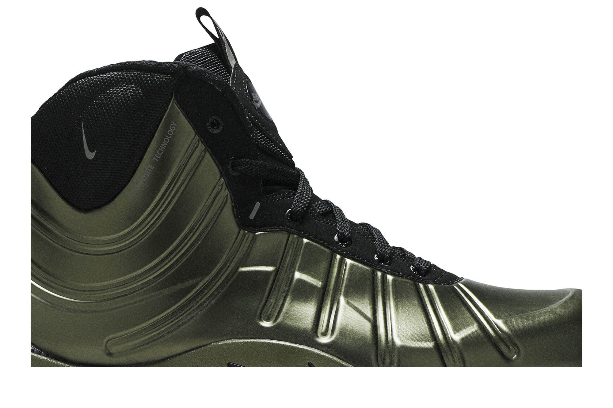 Nike air bakin posite triple black hotsell