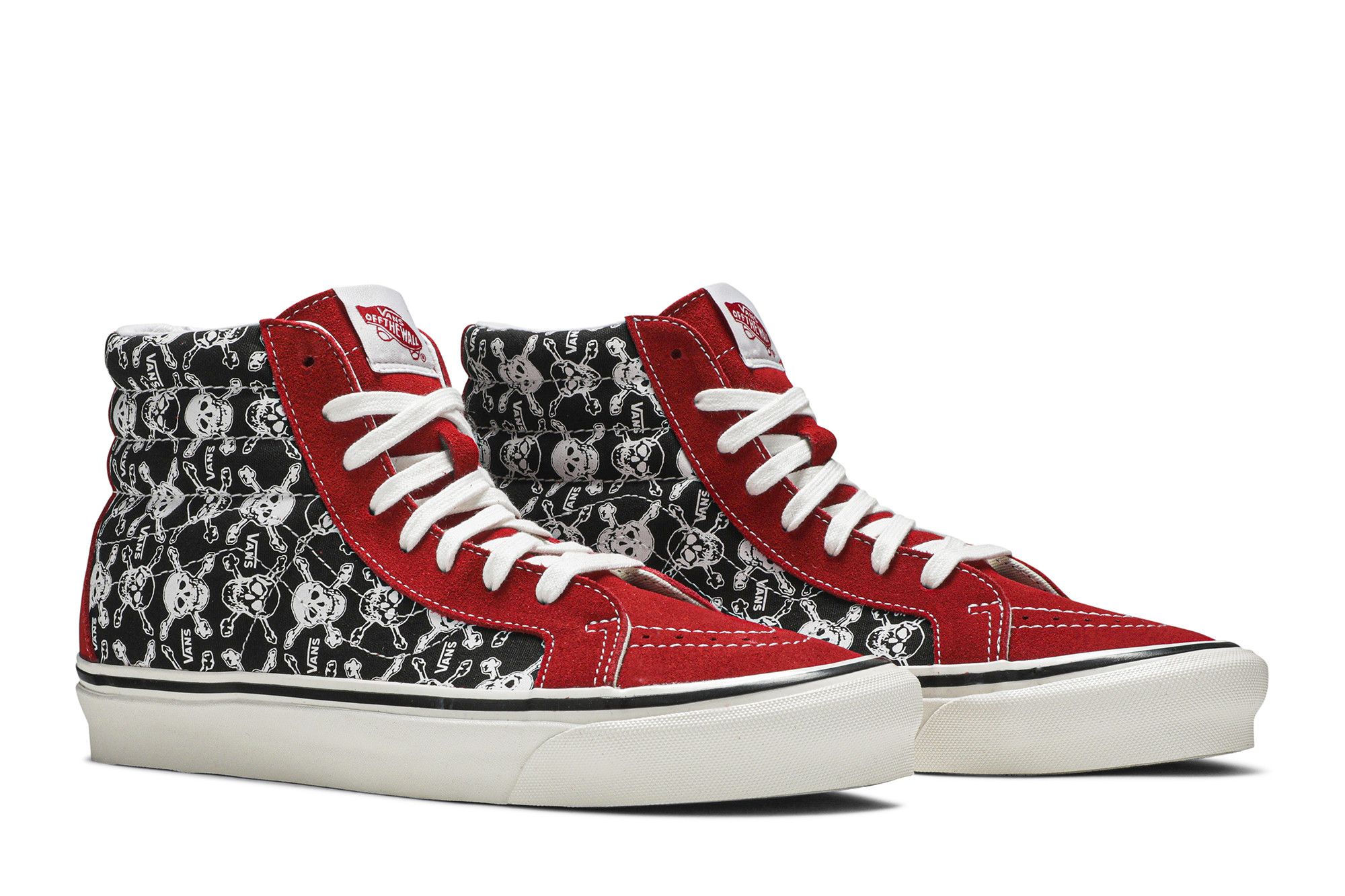 古本　PIMP Buy Sk8-Hi 38 DX 'Skulls Red Black' - VN0A38GFX7Z | GOAT