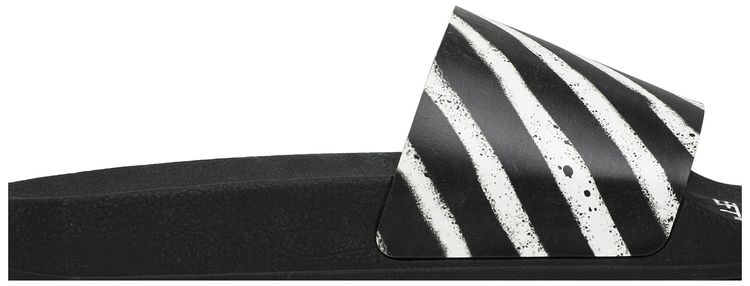 Off White Sliders Graffiti   Black White 2020